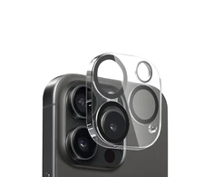 Crong Lens Shield – stiklas fotoaparatui ir objektyvui iPhone 16 Pro / iPhone 16 Pro Max