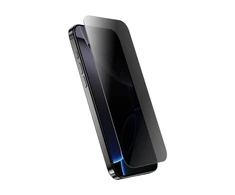 Crong Privacy 3D Armor Glass – grūdintas privatumas stiklas, skirtas iPhone 16 / iPhone 15