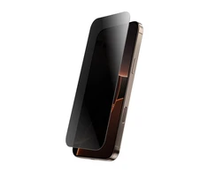 „Crong Privacy 3D Armor Glass“ – grūdintas privatumo stiklas, skirtas „iPhone 16 Pro Max“