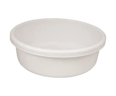 Apvalus dubuo CURVER BASINS, balto granito spalvos, h15 x 45 x 45 cm, 18 L