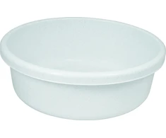 Apvalus dubuo CURVER BASINS, balto granito spalvos, h13 x 36 x 36 cm, 9 L