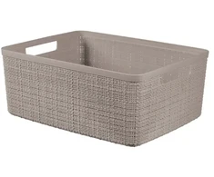 Curver Basket Jute M 12L 36x28x15cm beige