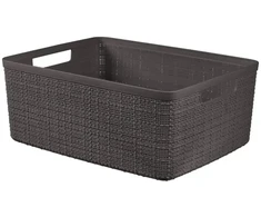 Curver Pintinė Džiuto M 12L 36x28x15cm tamsiai pilka