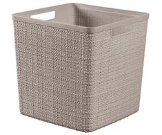 Curver Basket Jute square 17L 28x28x27cm beige