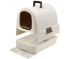 Curver Box with lid for cat litter 51x38,5x40cm cream