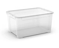 Curver Dėžė su dangčiu T Box L 47 l 39x55,5x28,5 cm permatoma