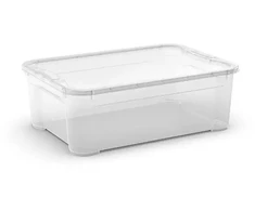 Curver Box with lid T Box M 32L 39x55,5x19cm transparent