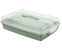 Curver Cake transport box rectangular 45x29.5x11.1cm žalias