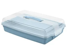 Curver Cake transport box rectangular 45x29.5x11.1cm mėlynas