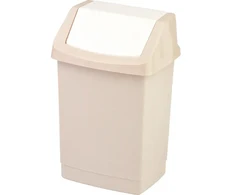 Curver Click-it waste bucket 25L 32,5x26.5x50,5cm beige