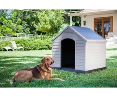 Curver Dog House 95x99x99cm pilkas