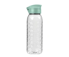 Curver Dots butelis 0,45 l skaidrus žalias