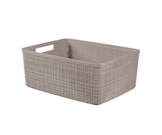Curver Pojemnik Curver Jute M 12L taupe