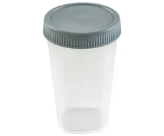 Curver Food container Beaker round 0.4L light pilka