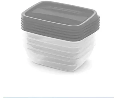 Kadax „Curver“ pusryčių indelių rinkinys, 5 x 0,5 l