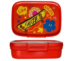 Curver Food storage container rectangular 1.3L Snap Box red/fun-tilities