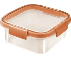 Curver / Keter CURVER SQUARE FOOD CONTAINER 0.9L / PEACH