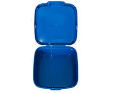 Curver maisto laikymo indas kvadratinis 0,9 l Snap Box mėlynas/kawaii