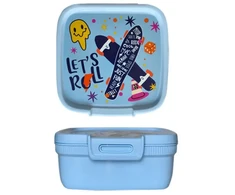 Curver Food storage container square 0.9L Snap Box mėlynas/fun-tilities