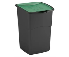 CURVER KOSZ NA ŚMIECI "KORAL BIN" 47L /JUODA/ Žalias