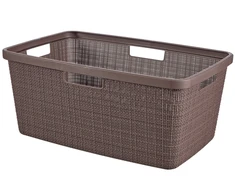 Skalbinių krepšys Jute Curver H25/W39.4/ø59.4cm rudas