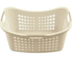 Curver Skalbinių krepšys Victor 50L 59x38,5x24,4cm kreminės spalvos
