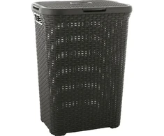 Curver Laundry box Style 60L 44,8x34,1x61,5cm dark pilkas