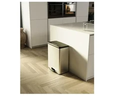 Curver Pedal bucket Deco Bin 65L sidabrinis