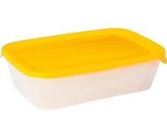 Keter CURVER MAISTO DĖŽUČIŲ RINKINYS FRESH&GO 3vnt 0,5/1/2L GELTONAS