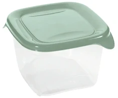 Curver Square food container 0.45L Fresh&amp;Go žalias