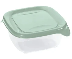 Curver Square food container 0.8L Fresh&amp;Go žalias