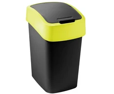 CURVER KOSZ NA ŚMIECI "FLIP BIN" 9L /JUODA/ Geltonas