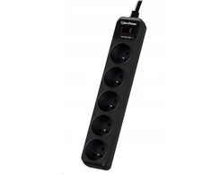CyberPower Tracer III B0520SC0-FR surge protector Juodas 5 AC outlet(s) 200 - 250 V 1.8 m