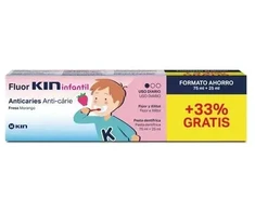 "Kin" kelioninis vaikiškas dantų šepetėlis 100ml