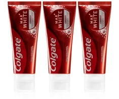 Colgate Whitening Max Baltas Luminous dantų pasta 3 x 75 ml