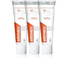Elmex dantų pasta Caries Protection Plus Complete Care 3 x 75 ml