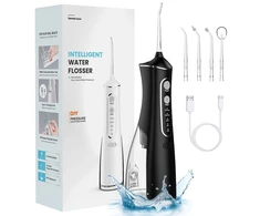 Extralink Beauty Intelligent Vanduo Flosser L8 Juodas | Irygator | 2000mAh, IPX7