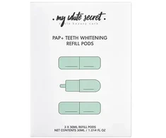 My White Secret „My Baltas Secret“ pakaitiniai geliai PAP+ dantų balinimo rinkiniui 3 x 10 ml
