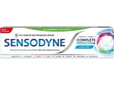 Dantų šepetėlis Sensodyne Complete Protection+ Cool Mint Dantų pasta 75 ml