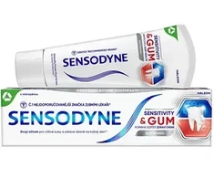 Sensodyne Dantų pasta jautriems dantims Jautrumas ir dantenų balinimas 75 ml