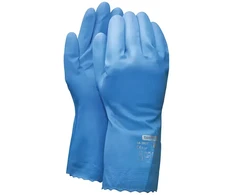 Darbo pirštinės TAMREX 3801, PVC, pora, dydis 7, mėlyna