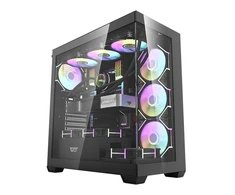 Darkflash DS900 kompiuterio dėklas (juodas)