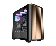 Darkflash DS900WD computer case (juodas) + 4 fans