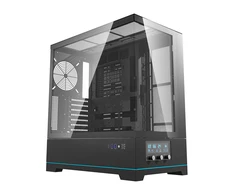 Darkflash DY451 kompiuterio dėklas be ventiliatorių (juodas)