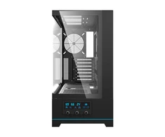 Darkflash DY451 kompiuterio dėklas be ventiliatorių (juodas)