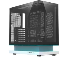 DarkFlash F1 ATX kompiuterio korpusas + 6 ventiliatoriai (baltas)