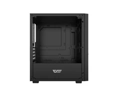 „Darkflash M305“ kompiuterio korpusas be ventiliatorių (Juodas)