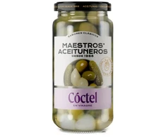 Dārzeņu un olīvu maisījums etiķī MAESTROS ACEITUNEROS, 345g/150g