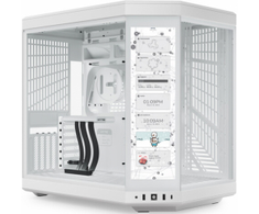 HYTE Y70 Touch Midi Tower Baltas
