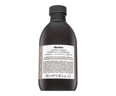 Davines ALCHEMIC Šampūnas Chocolate dažantis šampūnas tamsiai rudiems ir juodiems plaukams, 280 ml